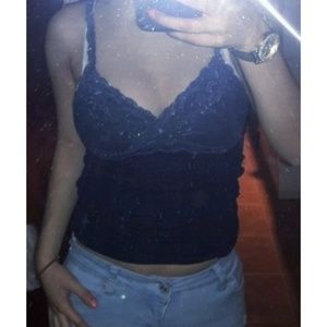 Abercrombie & Fitch lace tank top